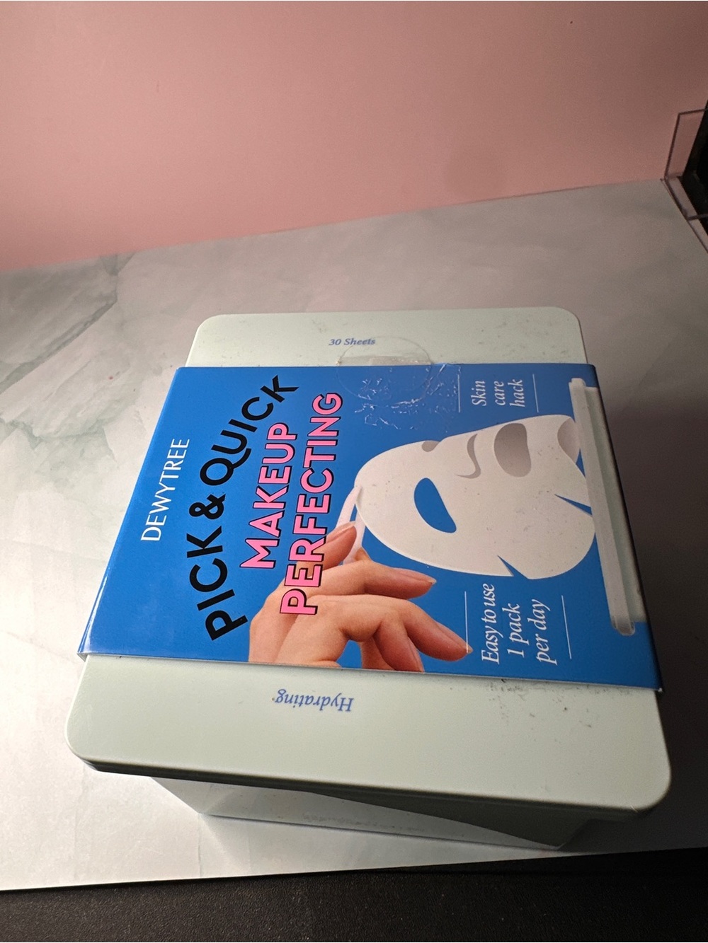 Pick & Quick Makeup Perfecting Hydrating Sheet Mask - Blue